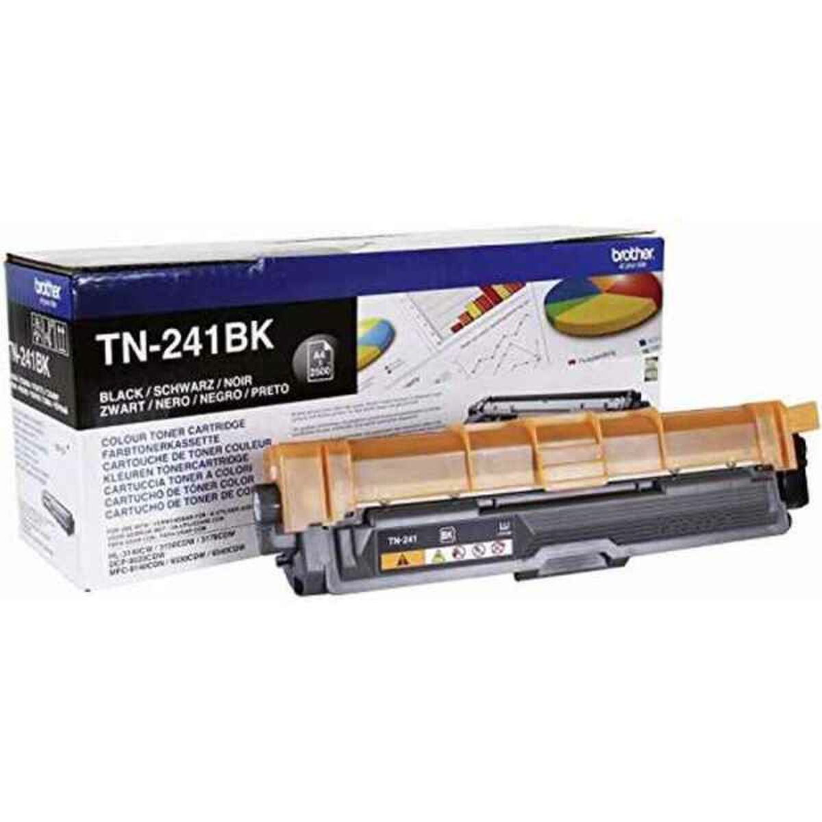 Originální toner Brother TN-241BK Černý
